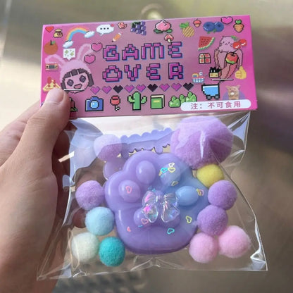 Cute Cat Cartoon Bear Squeeze Toys Sensory Toy TPR Pinch Decompression Toy Fidget Toy Lamb Cartoon Fidget Toy Kid
