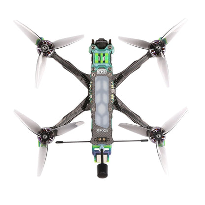 DYS SFX5 X Type 5 Inch Freestyle FPV Drone 6S HD O3 Carbon Fiber FPV Racing Drone