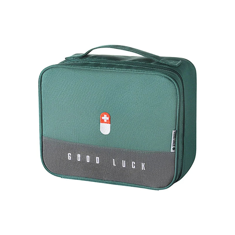 Large-Capacity Thickened Medicine Box Layered Family First Aid Kit Medicine Boxes Medicine Cabinet Portable Fabric Storage Bag