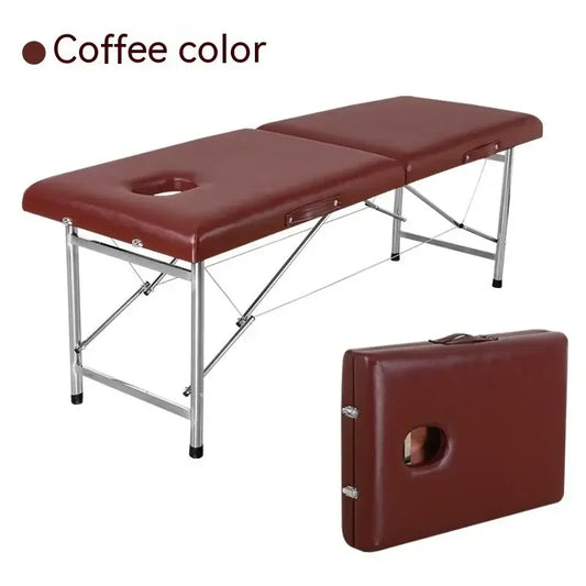 Portable Height-Adjustable Beauty Salon Spa Bed Hospital & Hotel Suitable for Massage Tables & Beds Salon Furniture