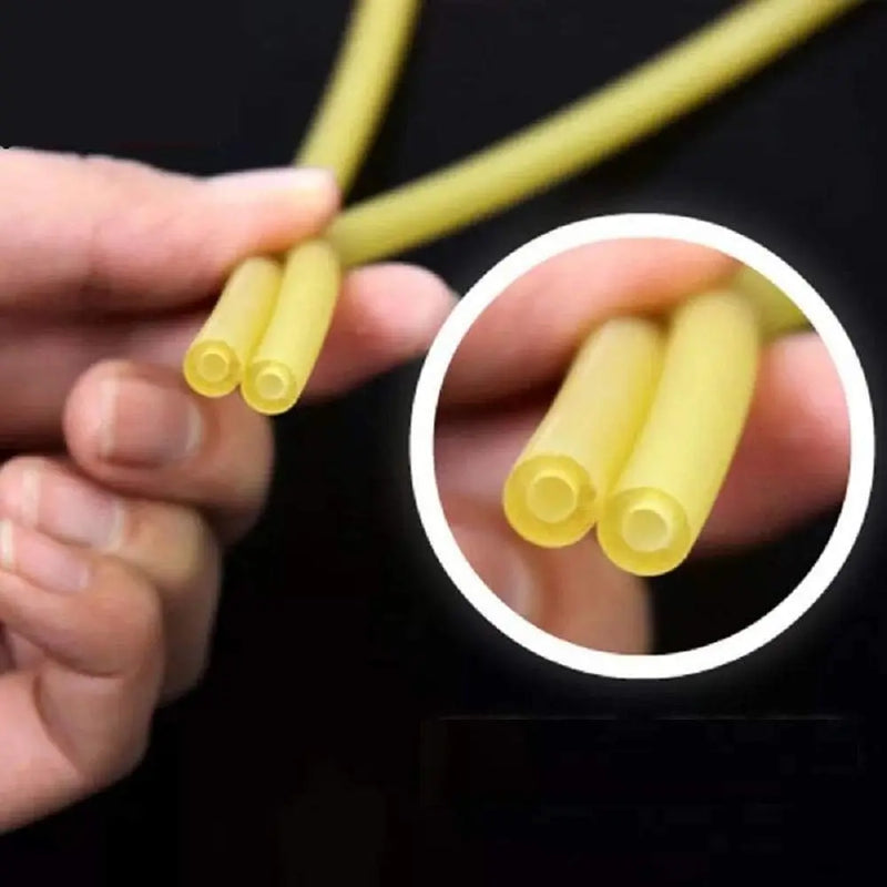 1M Nature Latex Rubber Hoses ID 1.6 ~18mm Slingshot Tubing Catapult  High Resilient Elastic Surgical Medical Tube