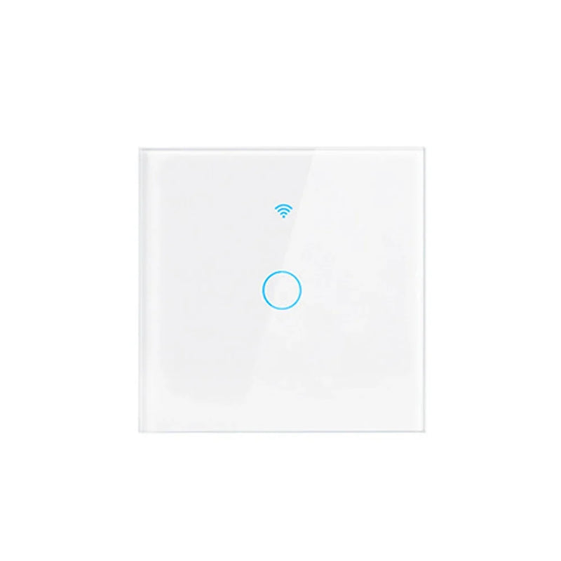 Tuya Wifi EU Smart Switches 1/2/3/4Gang Touch Light Switch Wall Sensor 433mhz RF Switches Smart Life for Alexa Google Home Alice