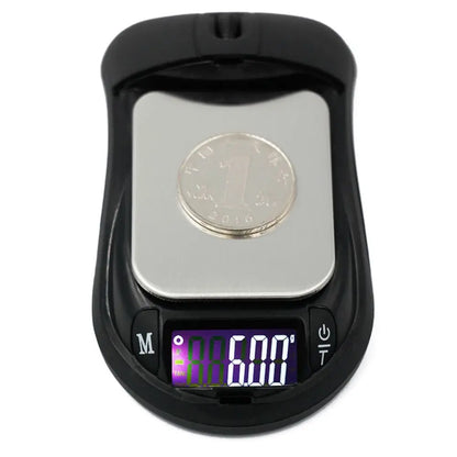 Scale 200g 0.01g Herb Medicine Weight Mouse Shape Scales Balance LCD Display Jewelry Scale Weight Scale Electronic Scales