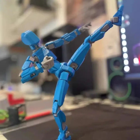 Figures Toys Movable Robot Multi-Jointed Dummy 13 3D Printed Mannequin Action Figure Model Doll Shapeshift Robot Collection Toy