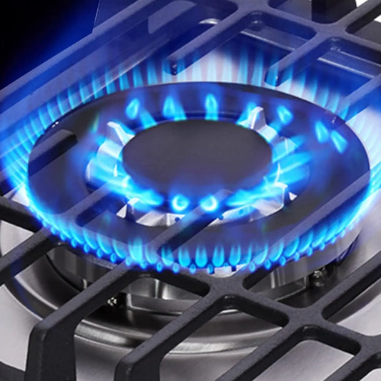 12 Inch Gas Cooktop, 2 Burners Built-in Gas Stovetop Stainless Steel Gas Stove Top LPG/NG Convertible Dual Fuel Sealed Hob