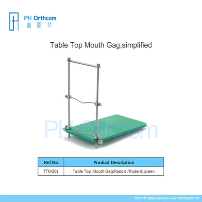 PurrWoof Vet Dental Table Top Mouth Gag for Rabbit/Rodent Veterinary Use Only Mascotas Medical Equipment Surgical Instrument