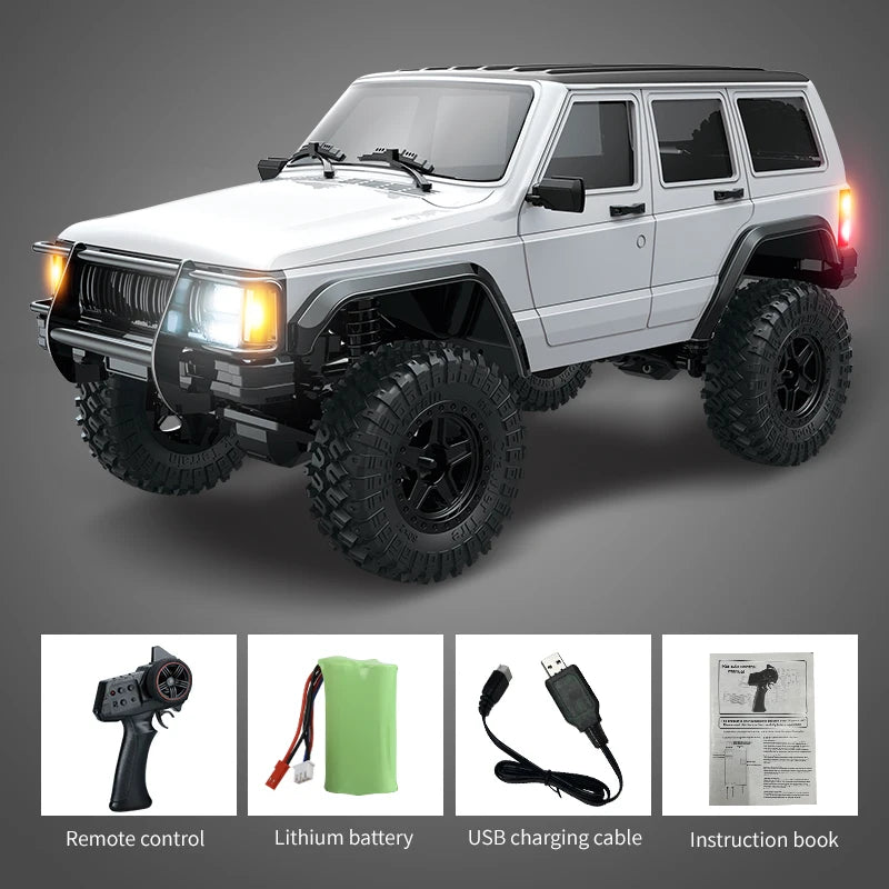 JJRC RC Car New C8809 1/18 Climbing Car 2.4G Remote Control Crawler 4WD Electric Climbing Off-Road Model Car Toys for Children