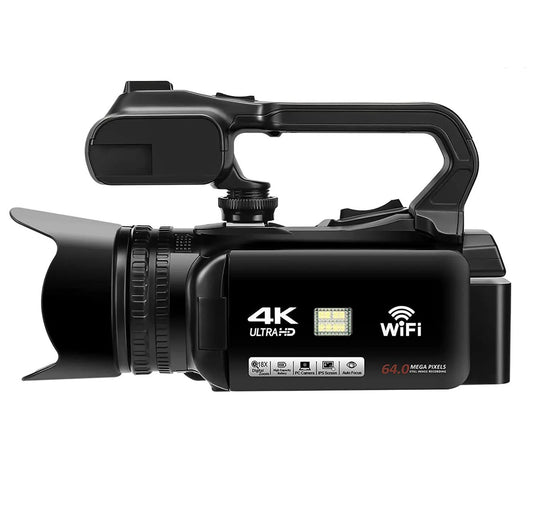 YouTube Camcorder 4K Ultra HD camera 64MP Streaming Camera 4.0"Touch Screen Digital Video Camera