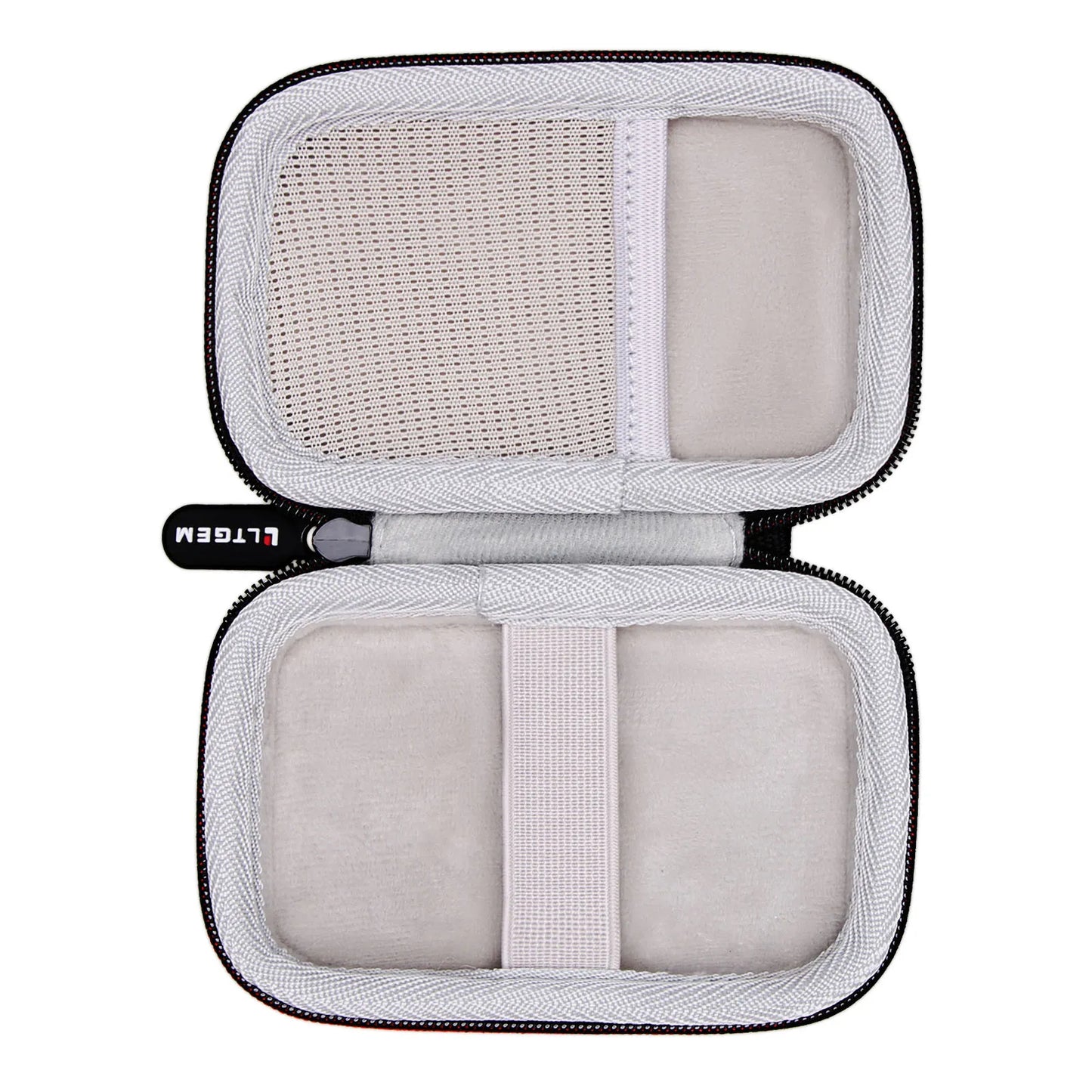 LTGEM EVA Hard Case for Samsung T7 Shield 1TB 2TB Portable SSD External Solid State Drive Protective Travel Carrying Storage Bag