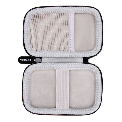 LTGEM EVA Hard Case for Samsung T7 Shield 1TB 2TB Portable SSD External Solid State Drive Protective Travel Carrying Storage Bag