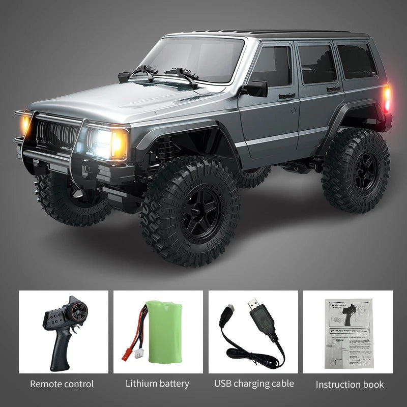 JJRC RC Car New C8809 1/18 Climbing Car 2.4G Remote Control Crawler 4WD Electric Climbing Off-Road Model Car Toys for Children