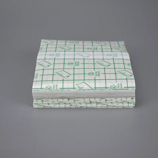 100Pcs Medical Transparent Wound Dressing PU Film Waterproof Adhesive Plaster Fixation Tape Tattoo Film Skin Protect Patch
