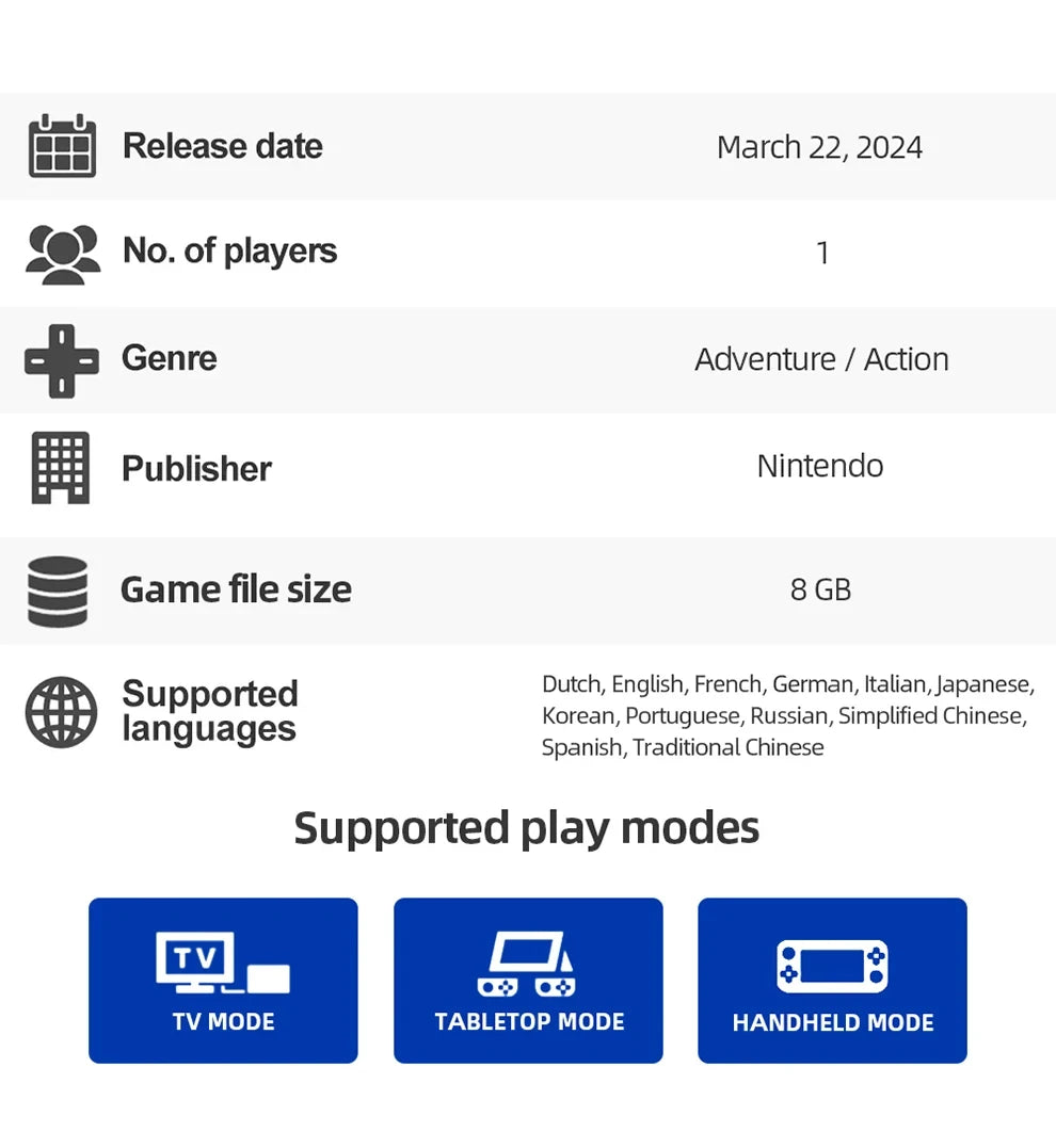 Princess Peach : Showtime! Nintendo Switch Game 100% Original Cartridge Physical Card Multi-Language for Switch OLED Lite