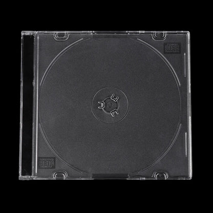 1Pcs CD Storage Case Transparent Stand Acrylic Holders For CDs DVD Storage Holder Transparent
