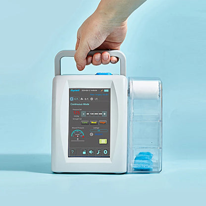 negative pressure wound therapy system for wound therapy NPWT vacuum wound suction pump NPWT dressing kit disposable canister