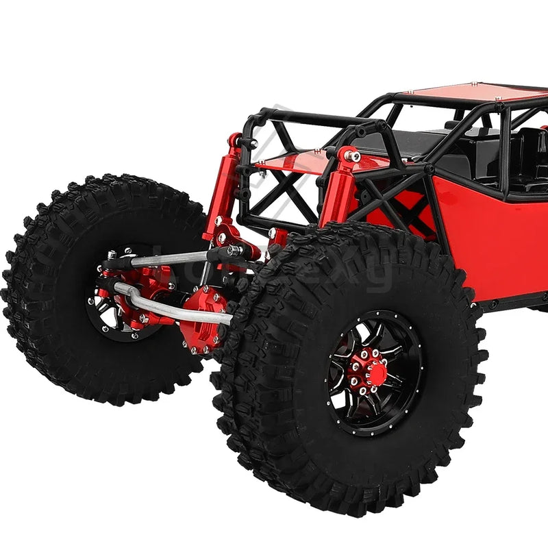 Metal 1/10 RC Simulation Climbing Crawler Frame DIY With SCX10 II 90046 Straight Axles Upgrade Car Kit Parts With Plastic Cage
