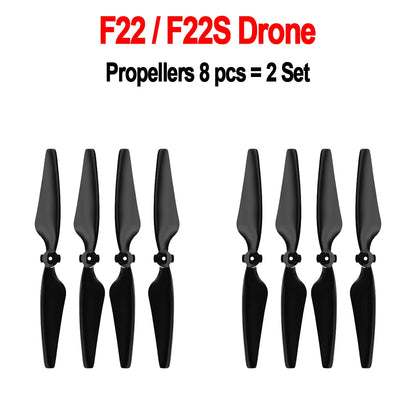 SJRC F22S Drone Propellers Accessories Parts F22 4K PRO Professional Dron Quick Disassembly Blades Spare F22 Maple Leaf