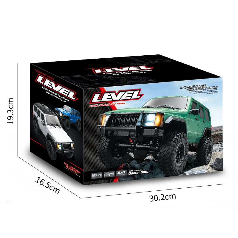 JJRC RC Car New C8809 1/18 Climbing Car 2.4G Remote Control Crawler 4WD Electric Climbing Off-Road Model Car Toys for Children