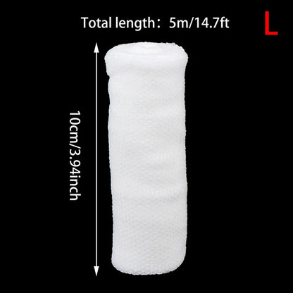 4.5m Length Gauze Roll Bandage Skin Friendly Breathable First Aid Gauze Wound Dressing Medical Nursing Emergency Care Bandage