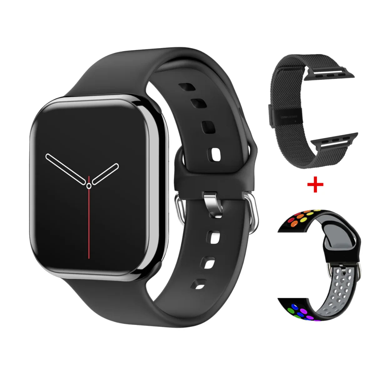 NEW Smart Watch 9 NFC BT Call Heart Rate Sport Fitness Waterproof Amoled Screen Wireless Charging 450Mah Men Women For IWO Watch