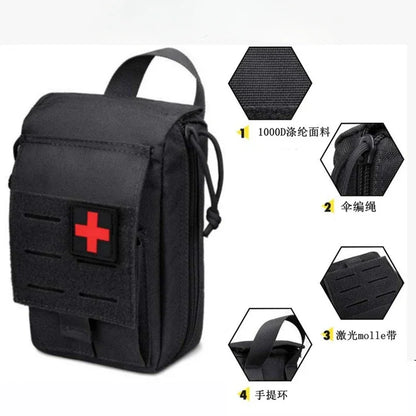 Tactical Waist Bag Military  EMT Quick Release First Aid Kit Medical Camping Hunting Accessories EDC Pack Outdoor Survival