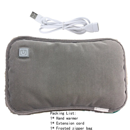 USB Electric Hand Warmer Graphene Heat Thermal Pillow Gloves Pad Winter Warm Bag for Hot Hands And Feet