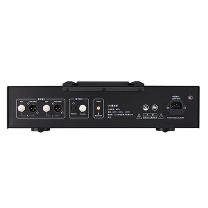 AIYIMA SMSL Music MU9 CD Turntable Player 6H3 Vacuum Tube HIFI CD carousel Player ES9018 Decoding Bluetooth with Balanced Output