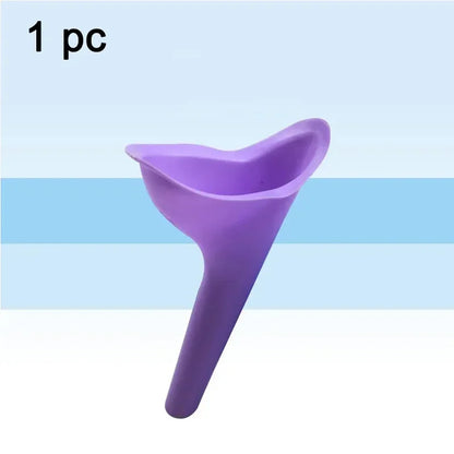 750ml Outdoor Portable Car Urinal Telescopic Squat-free Female Boys And Children Travel Camping Hiking Emergency Urinal Foldable