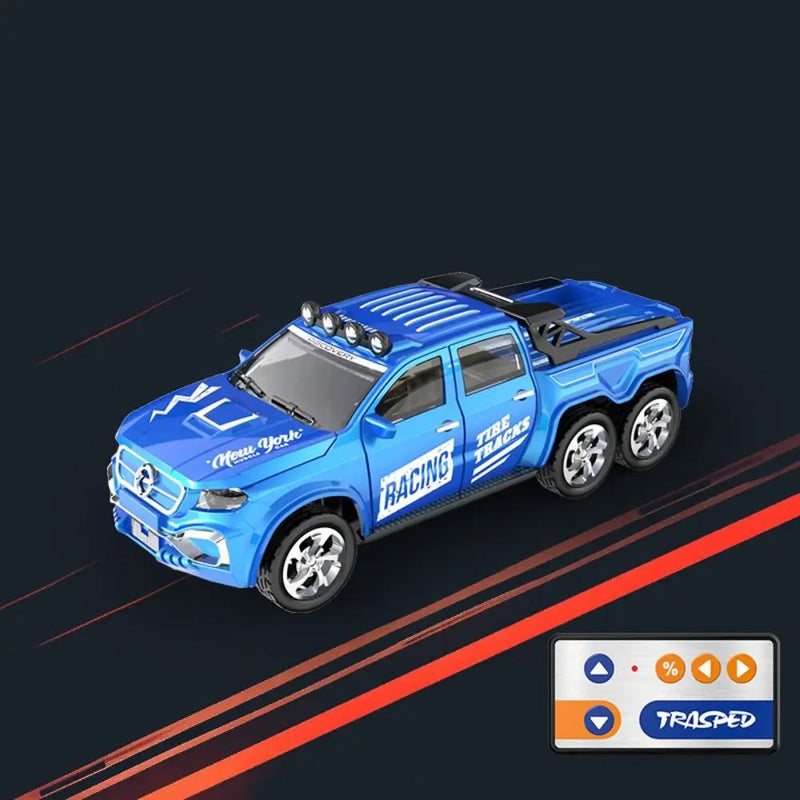 RC Cars 2.4G 5-Channel 1：64 Alloy Mini Remote Control SUV Drifts One Hour Long Endurance Electric Off-road Vehicle for Children