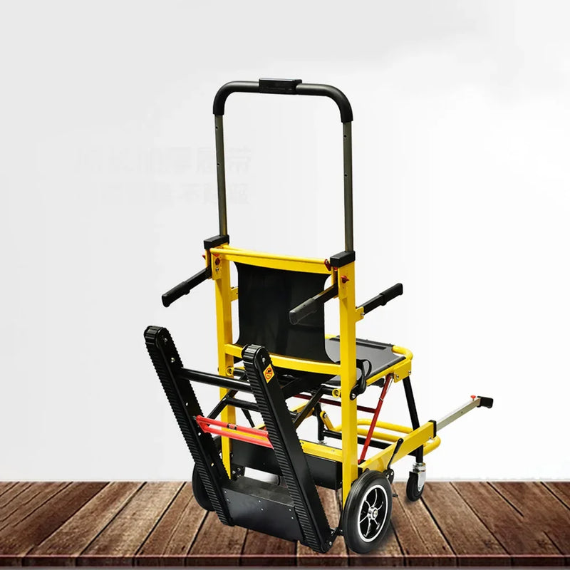 Electric stair climbing wheelchair paralyzed elderly person intelligent fully automatic up and down stairs crawler climbing arti