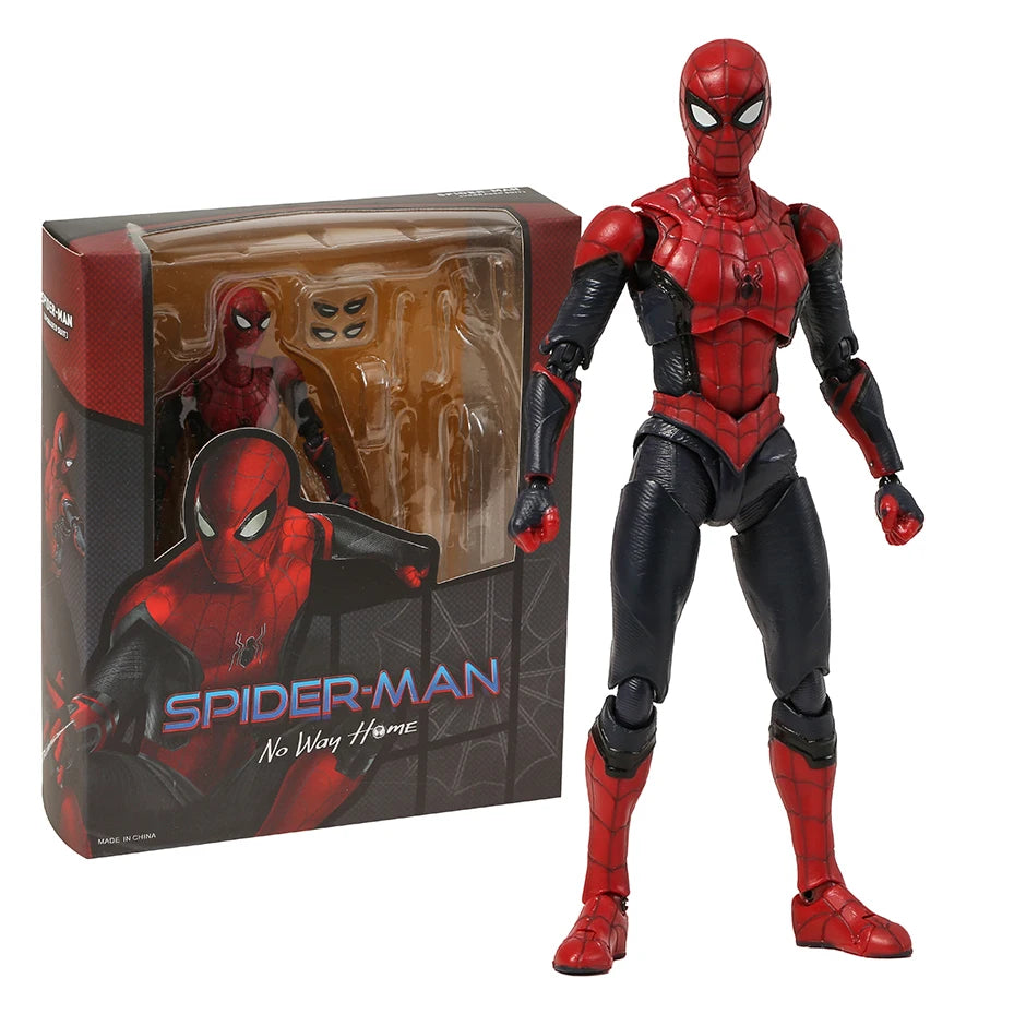 SHF Spider Man Homecoming Spiderman PVC Action Figure Collectible Model Toy