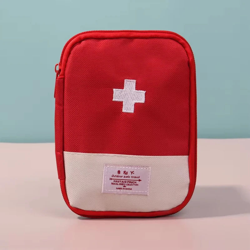 Portable Medicine Bag Cute First Aid Kit Medical Emergency Kits Organizer Outdoor Household Medicine Pill Storage Bag Travel