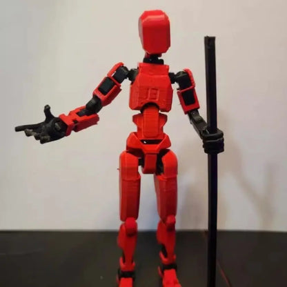Figures Toys Movable Robot Multi-Jointed Dummy 13 3D Printed Mannequin Action Figure Model Doll Shapeshift Robot Collection Toy