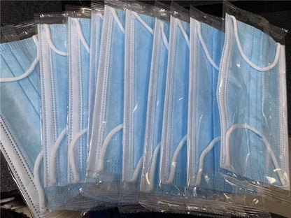 for 10 days delivery connect with mask production line 3 ply surgical face masks facial mask packaging machine