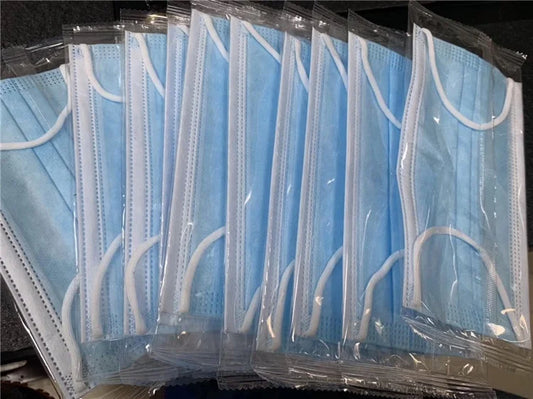 for 10 days delivery connect with mask production line 3 ply surgical face masks facial mask packaging machine