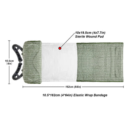 4in 6in Medical Israeli Bandage Wound Dressing Emergency Israel Bandage Combat Tactical First Aid IFAK Trauma