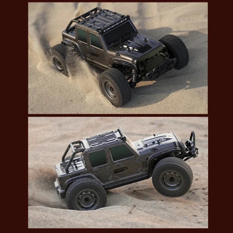 16103 50km/h 1/16 Fast Rc Cars Off Road 4WD with LED Headlights,2.4G Waterproof Remote Control Monster Truck for Adults and Kids