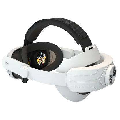 Head Strap Accessories For Meta Oculus Quest 3 Built-in 8000mAh Battery Pack Extended Gaming Time with RGB Light VR Accessories
