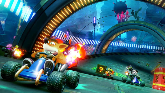 Crash Team Racing - Nitro Fueled Playstation 4 Original PS4 Product Disk Game Video Gaming station Console Gameplay DvD Toys CD