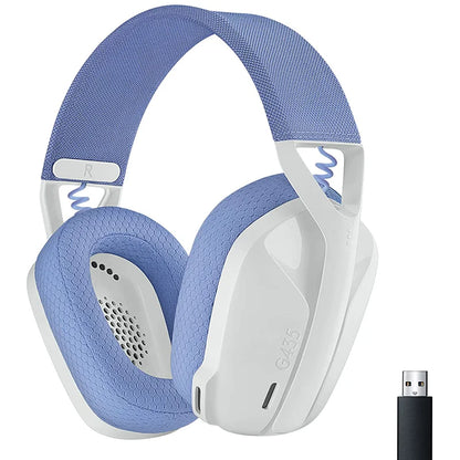 Logitech G435 LIGHTSPEED WIRELESS GAMING HEADSET 7.1 Surround Sound Gamer Bluetooth Headphone Compatible For Games And Music