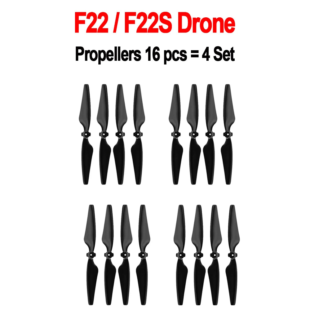 SJRC F22S Drone Propellers Accessories Parts F22 4K PRO Professional Dron Quick Disassembly Blades Spare F22 Maple Leaf