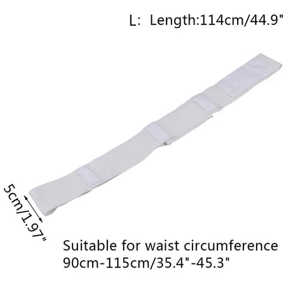 Peritoneal Dialysis Waist Belt Catheter Protector Adjustable Abdominal Belt Catheter Fixation Device Back Support Protector