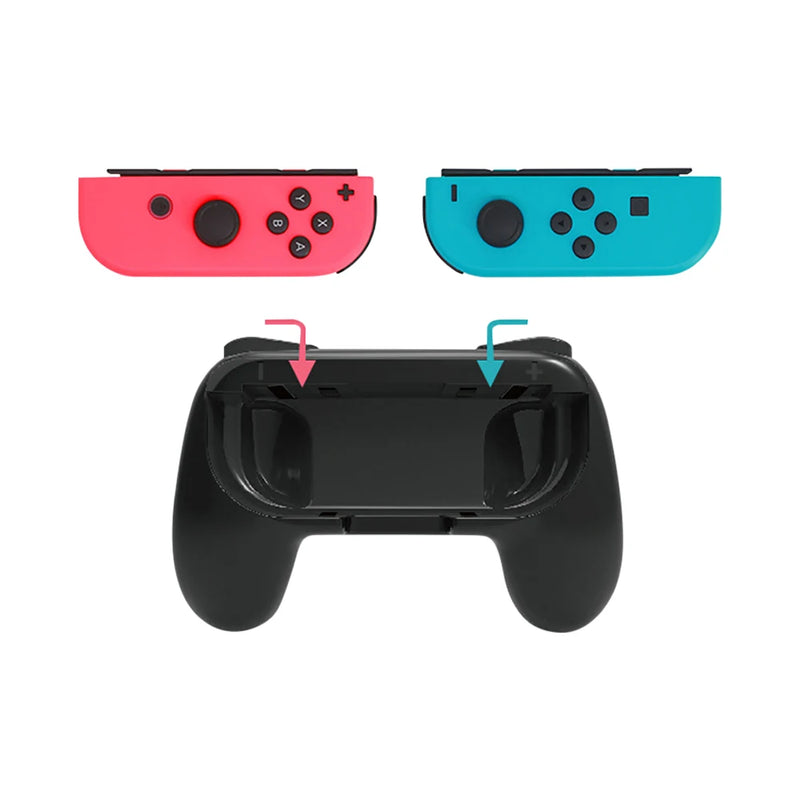 2PCS Gamepads Grip Handle For Nintendo Switch Joypad Stand Holder Case with ABS for Switch JoyCon Game Grip Controller Bracket