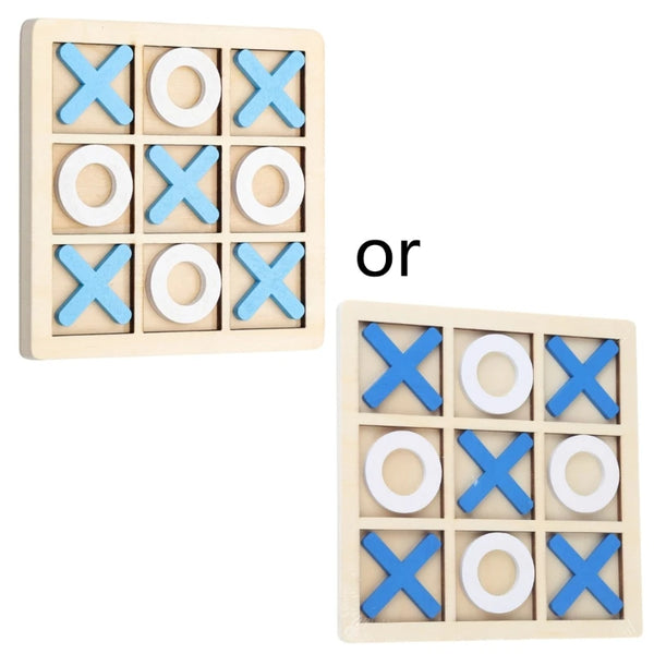 Tic-Tac-Toe Table Game Chess Board Game Party Game Set Kids Training