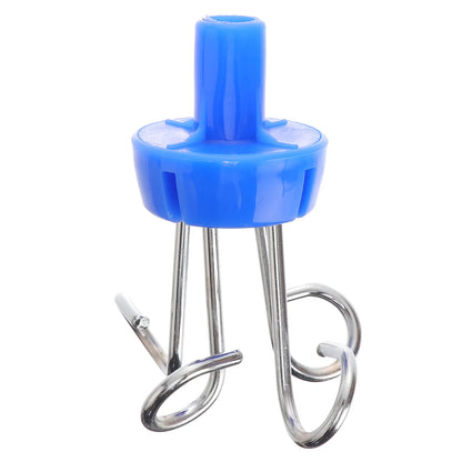Medical IV Pole Hook Wall Mount Clothes Mounted Holder Stainless Steel Infusion Rack Vertical