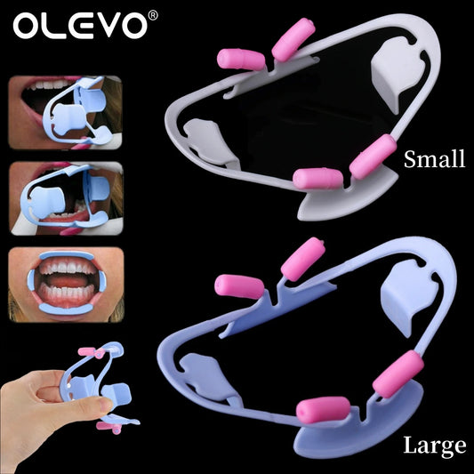 Dental 3D Oral Mouth Opener O Shape Cheek Lip Retractor Orthodontic Intraoral Expander Large/Small Size Dentistry Mouth Spreader