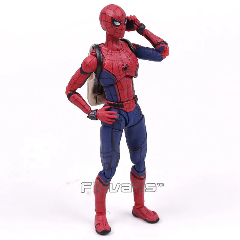 SHF Spider Man Homecoming Spiderman PVC Action Figure Collectible Model Toy