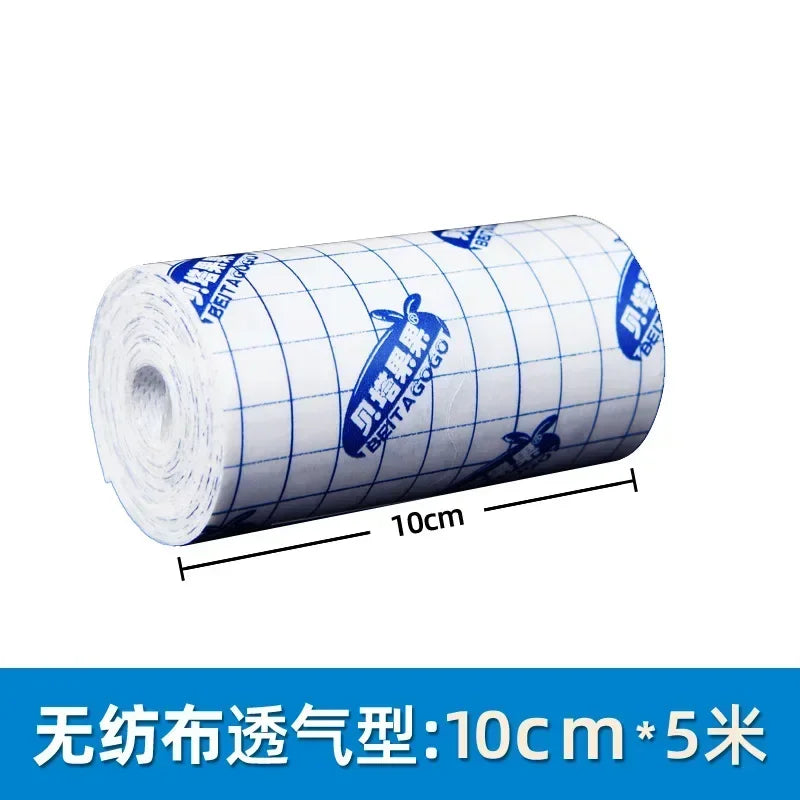 1pc Non-woven Fabric Film Waterproof Transparent Tape Adhesive Plaster Anti-allergic Wound Dressing Fixation Tape
