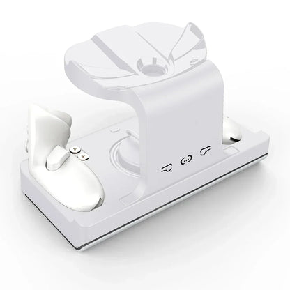 Wireless Charging Dock for Meta Quest 3, Oculus VR Accessories Charger Station Controller Battery Pack, Fit Elite Head Strap