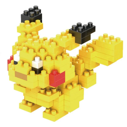 Pokemon Small Simple Building Blocks Pikachu  anime figure  Action Toys Graphics Diamond Mini Model Pocket Monster Collect Gift